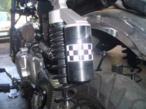 Sélecteur de vitesse old school au talon