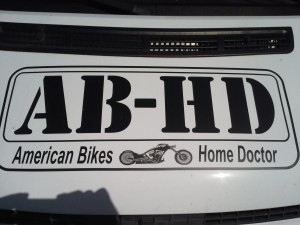 AB-HD: "Allo y a Bobo à ma Harley Davidson?" Non:  American Bikes Home Doctor.